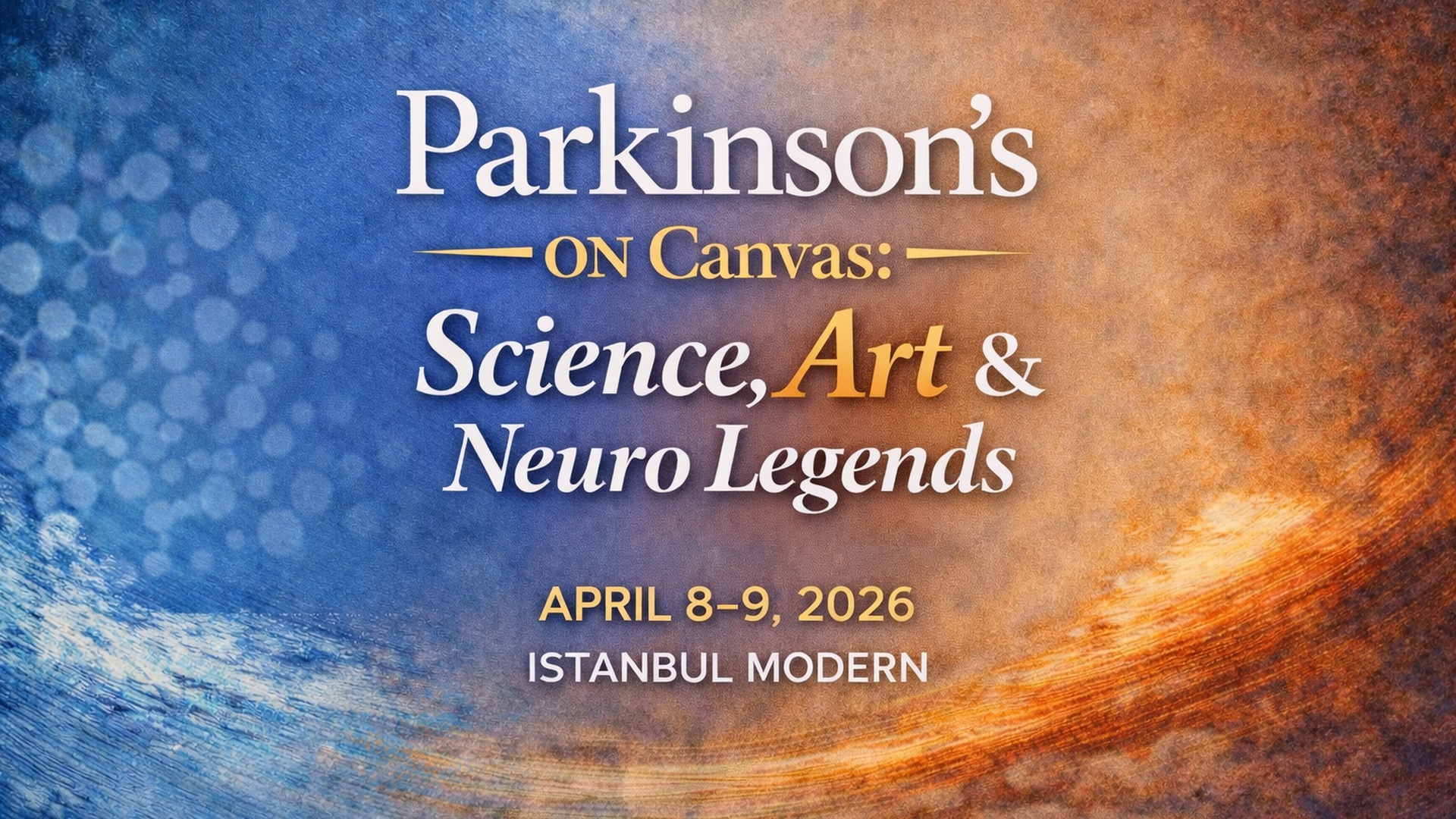 Parkinson's on Canvas - April 8-9, 2026 - Istanbul Museum of Modern Art